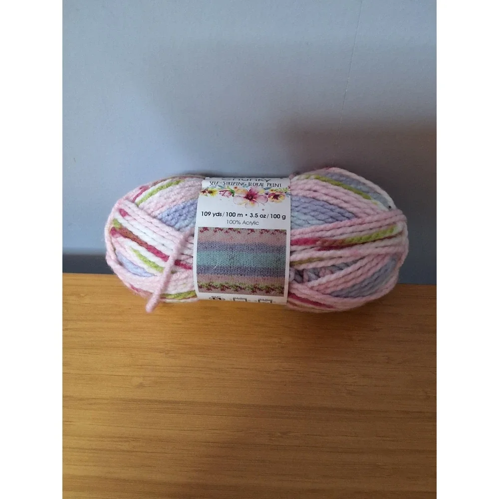 NEW 3 Skeins Of Yarn Including Red Heart, Bernard Baby And Premier. Lot Of 3
